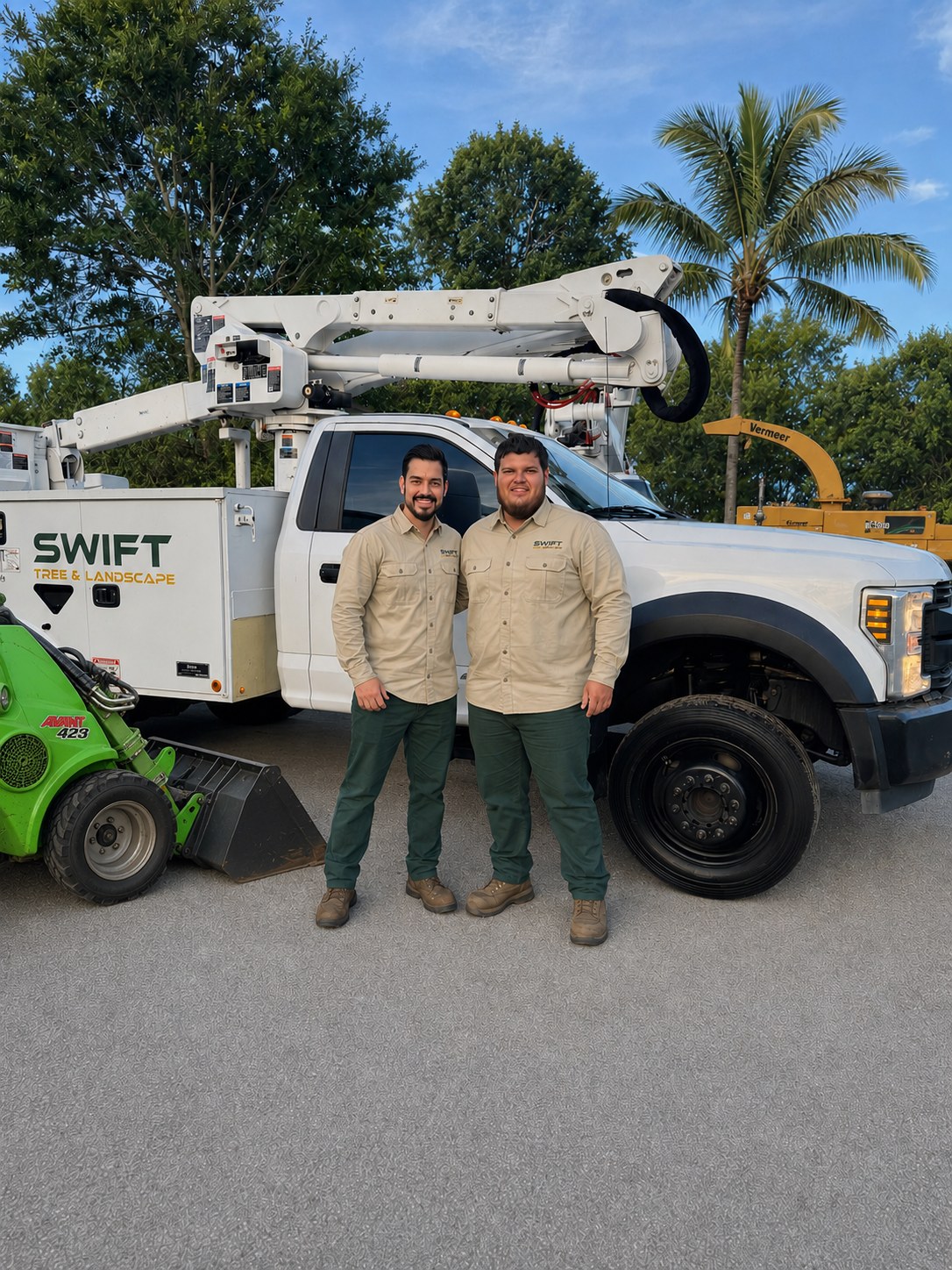 Danny and Jonathan, founders of Swift Tree & Landscape